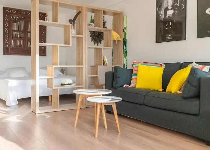 3 Vidal - Splendide 4 Couchage Hyper Centre De Lägenhet Cannes