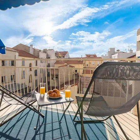 Lejlighed 3 Vidal - Splendide 4 Couchage Hyper Centre De Cannes
